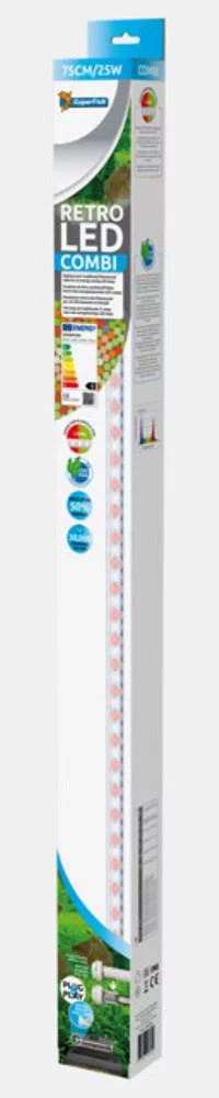 L’essentiel pour l’extérieur:Eclairage aquarium kitRetro LED combi 75 cm remplacement T5 & T Superfish Aquadistri - 25 W