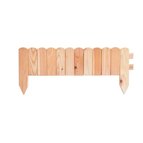 Malin au jardin：Bordure Plate lames arrondies 60x15/25 cm