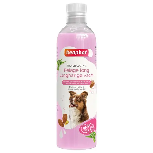 Loisirs jardin:Shampooing pour chien pelage long Beaphar - 250 ml