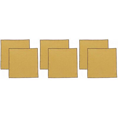 Serviette de table en coton recyclé Grace (Lot de 6) (Badiane)