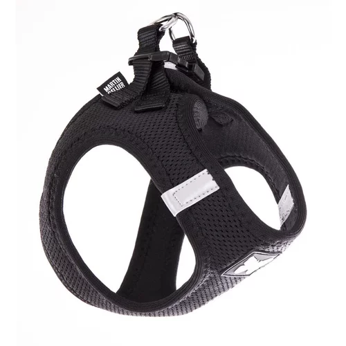 Déco au jardin：Harnais Mesh noir pour chien - XL