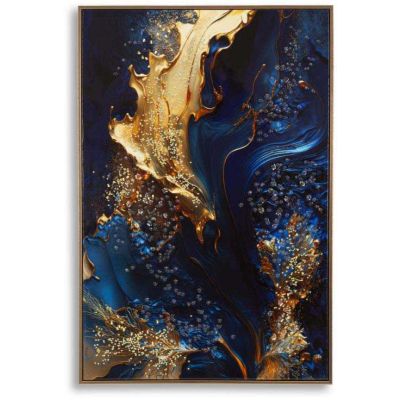 Toile décorative avec cadre Andromeda 60 x 4 x 90 cm (Modèle 1)