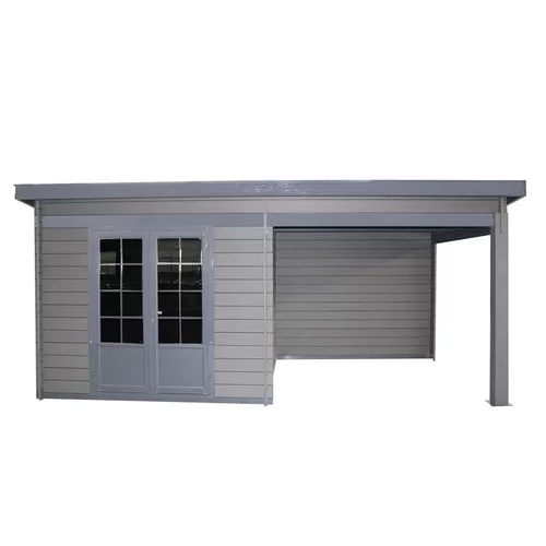 Idée jardin:Abri de jardin composite Cannes 18,5 m²