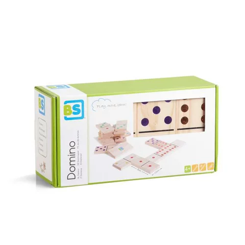 Choix jardin:Jeu de dominos en bois coloré grand format