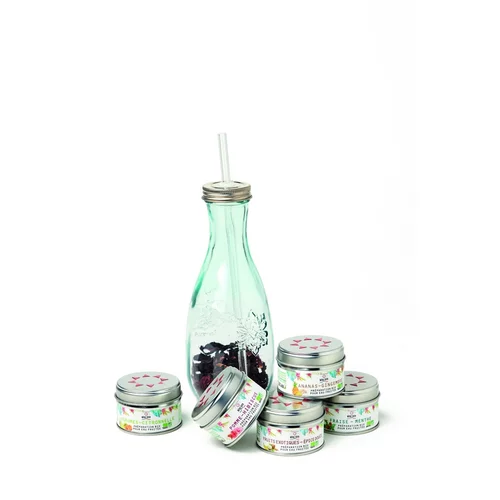 Pour mieux vivre dehors:Coffret de préparation bio pour eaux fruitées 91 g