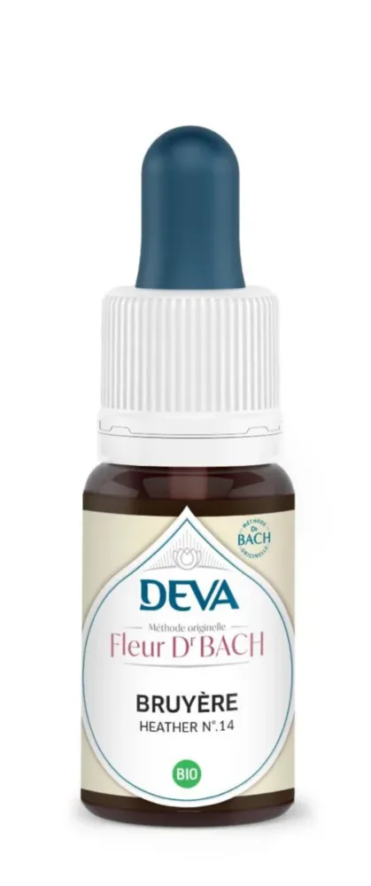 Vie dehors:Complément alimentaire fleur de Bach bruyère bio Deva - 15 ml