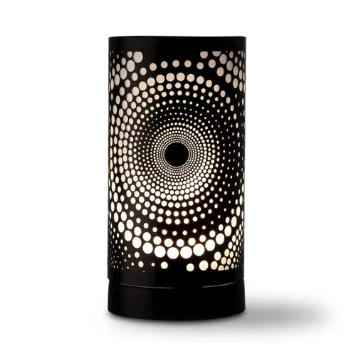 Sélection pour votre jardin:Diffuseur par chaleur douce coloris noir en métal Calorya n°12 Zen' Arôme - diffusion 20 m2