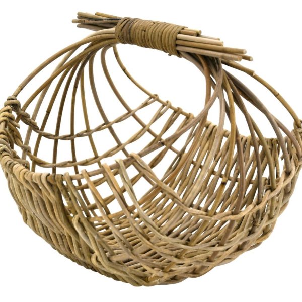 Panier arrondi ajouré en poelet (46 cm)