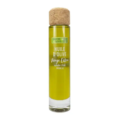 Simple pour le jardin:Huile d’olive vierge extra bio Savor et Sens - 20 cl