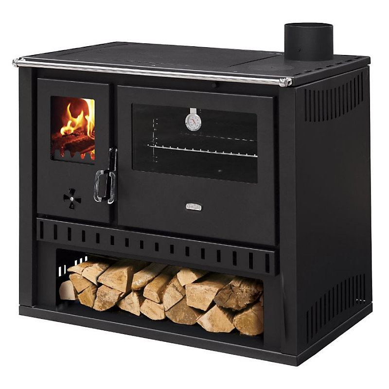 Poêle à bois – Cuisinière à bois GT FI S DR sortie côté droit Acier
