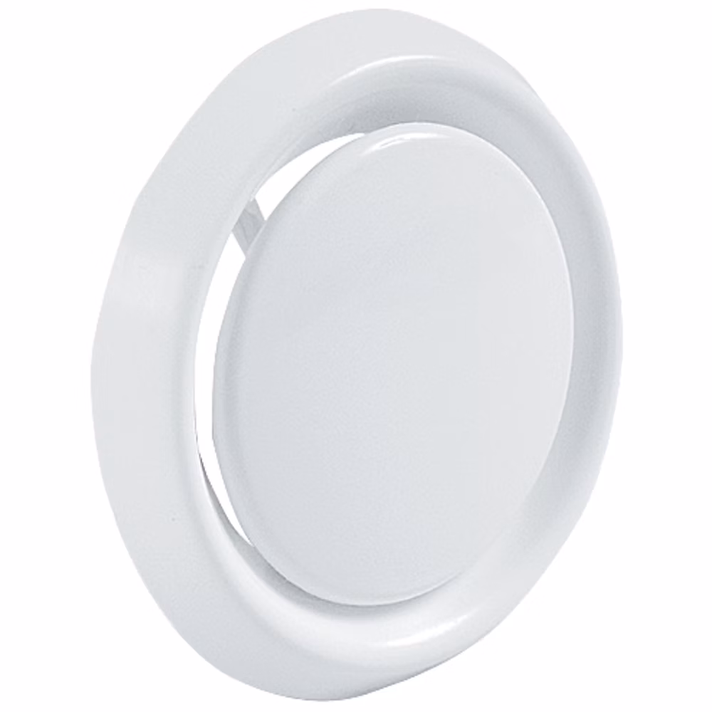 Bouche à noyau réglable de soufflage et reprise plastique blanc SR 149 D100 | ALDES – 11001996