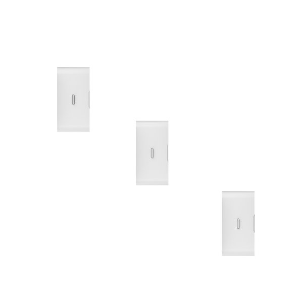 Daewoo – Pack de 3 détecteurs de vibration WVD301, Compatibles avec les centrales AM301 Touch / AM302 Touch XL et Vigilia/Vigilia