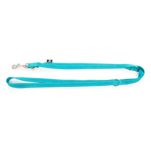 Qualité pour le jardin：Laisse multi-positions Neo+ bleue pour chien 2x200 cm