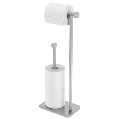 Support pour papier toilette avec réserve Cappa (Nickel)