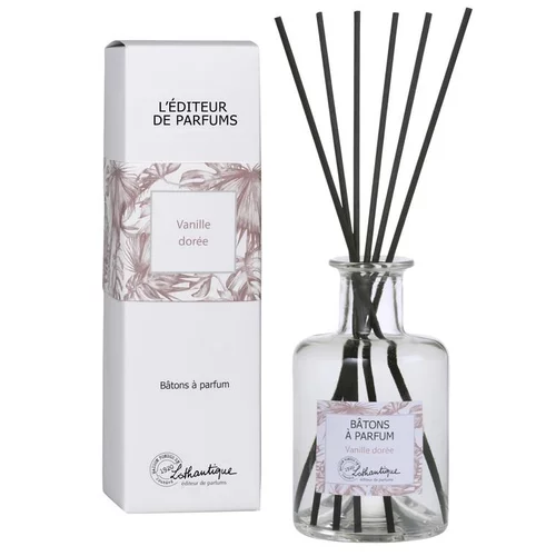 Pour un jardin bien équipé:Bâtons à Parfum Vanille Dorée – 200 ml