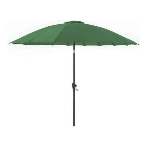 Choix jardin：Parasol droit rond coloris amande - Ø 300 cm