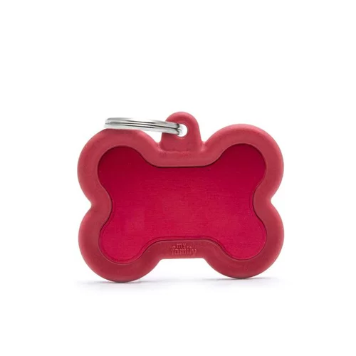 Un choix malin pour l’extérieur:Médaille hushtag os rouge en aluminium