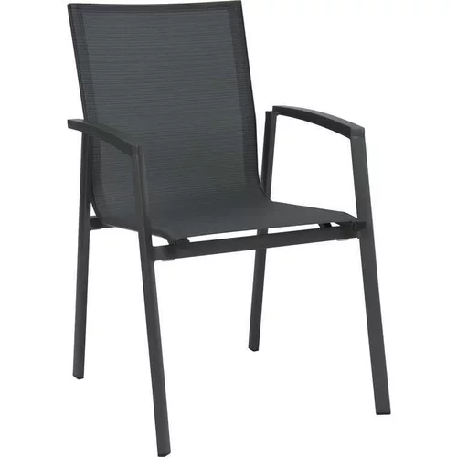 Mieux au jardin:Fauteuil coloris noir en aluminium et textile Top