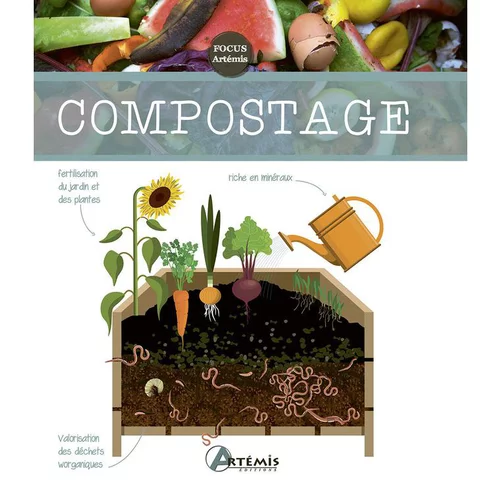Le jardin au quotidien：Livre Compostage aux éditions Artemis