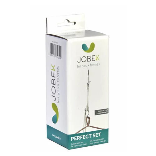 Jardin et idées:Kit de Fixation Perfect Set pour chaise hamac coloris gris en métal Jobek Hamacs