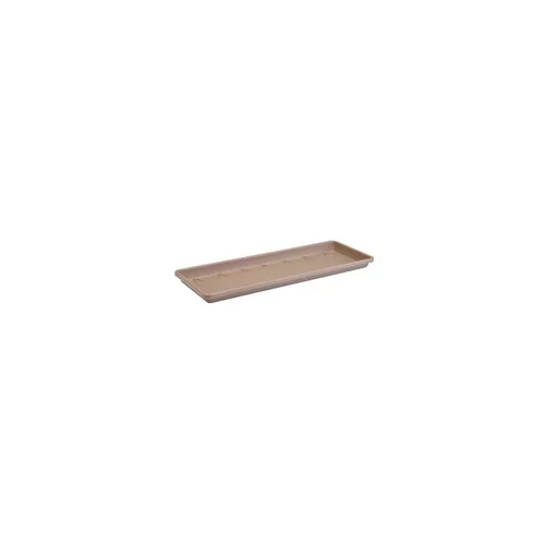 Idéal pour votre jardin:Soucoupe Barcelona 40 cm taupe ELHO