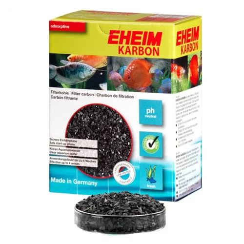 Au service de vos extérieurs:Charbon de filtration actif, 2L - 450g, EHEIM Karbon