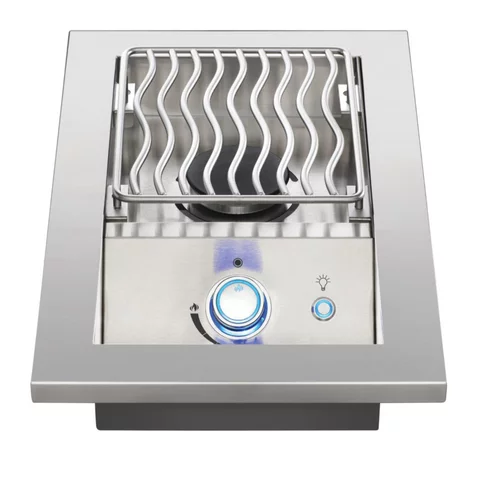 Pour simplifier vos extérieurs:Brûleur latéral encastrable coloris gris