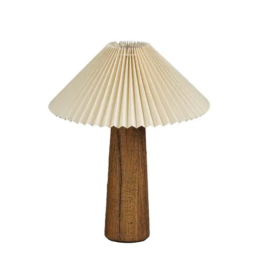 Sélection pratique:Lampe de table en polyrésine marron Frey - Ø 35 x H 41 cm