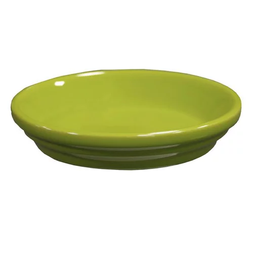 Bien pratique au jardin:Soucoupe pot horticole moutarde Ø 17 x H 3 cm
