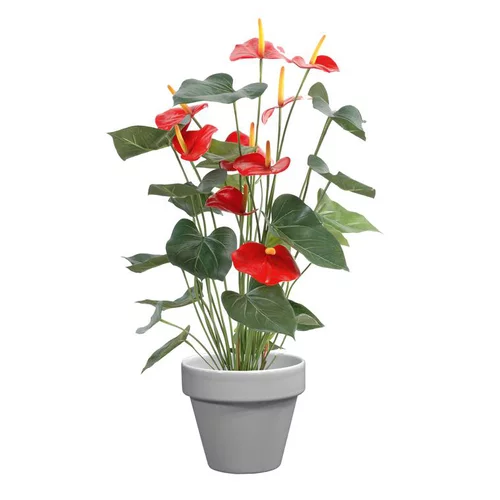 Accessoire extérieur：Pot horticole émaillé gris Ø 25 cm