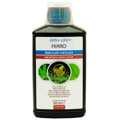 Solution au jardin:Fertilisant liquide riche en fer, EASY LIFE - modèle Ferro, contenance 500ml