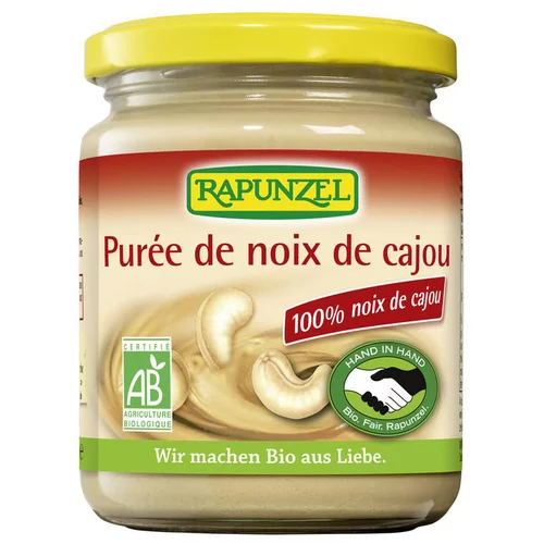 Pour faciliter le quotidien au jardin:Purée de noix de cajou vegan Rapunzel - 250 g