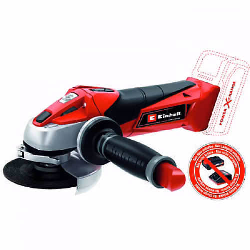 Einhell Meuleuse d'angle sans fil Power X-Change TE-AG 18/115 Li – Solo Acc