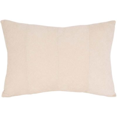 Coussin en velours Velvet 60 x 40 cm (Ivoire)