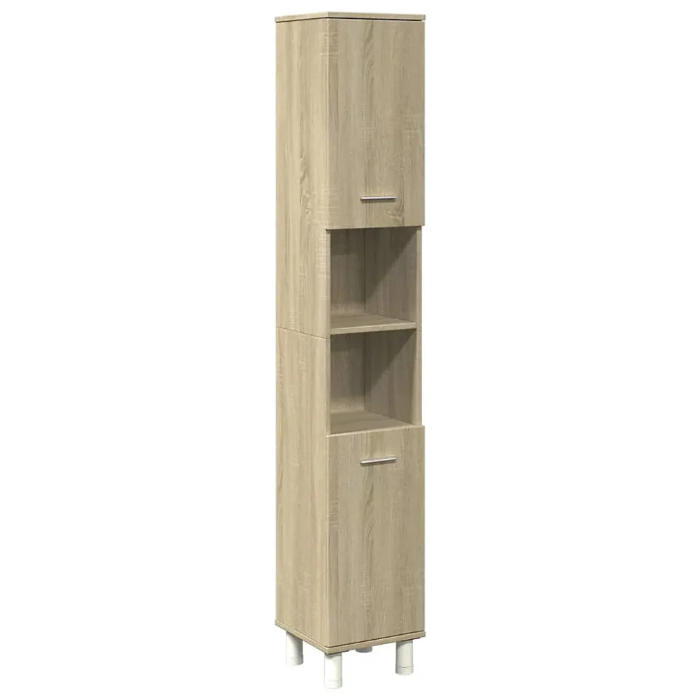 Armoire de salle de bain chêne sonoma 30 – 5 × 30 × 179 cm vidaXL