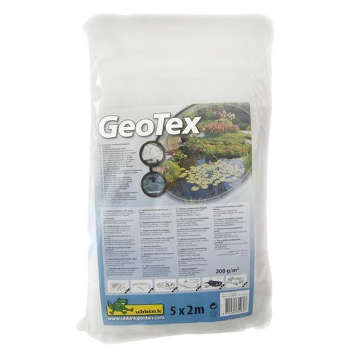 Un choix malin pour le jardin:Feutre de sécurité blanc Prepacked 200 gr/m² - 5x2 m