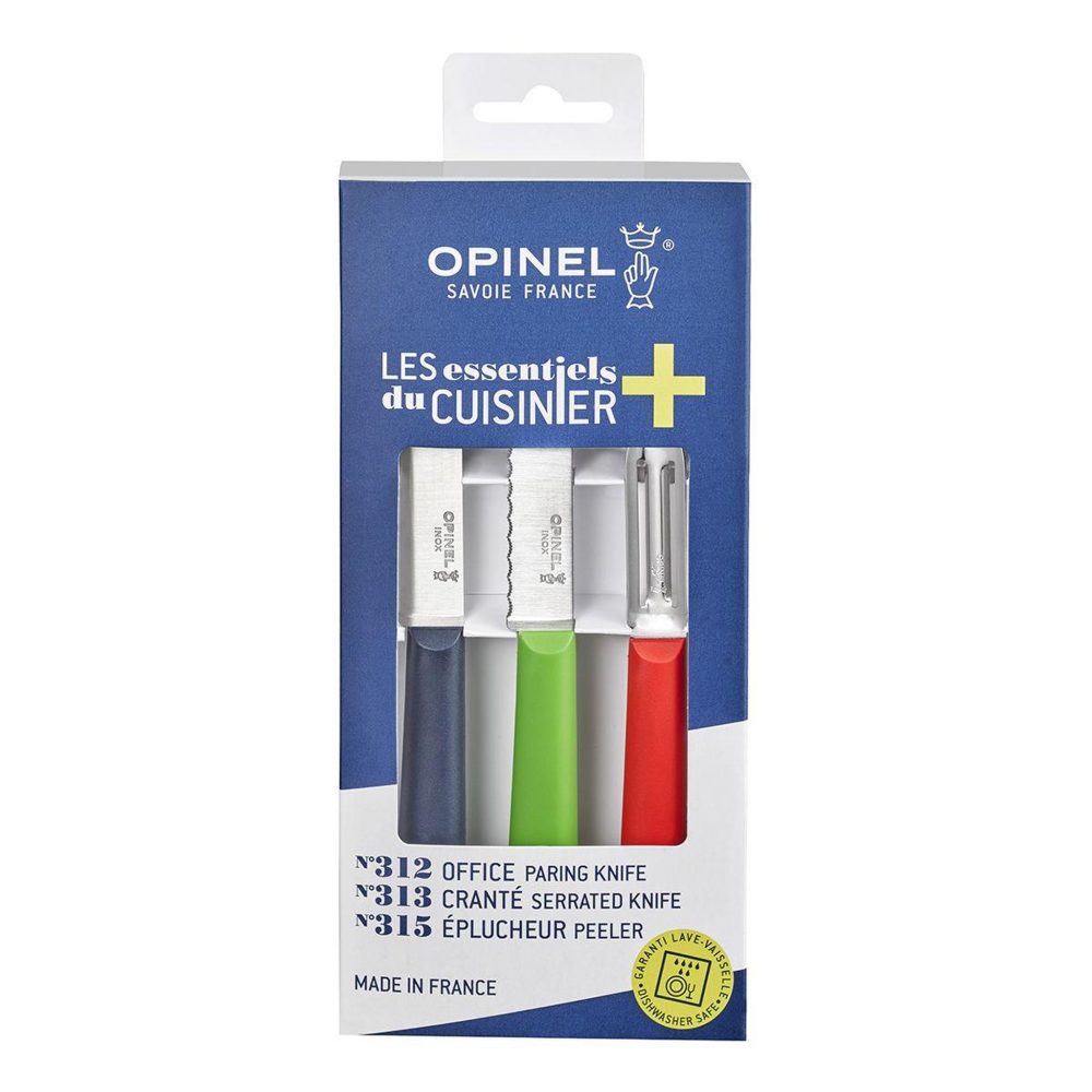 Opinel Coffret couteau trio les essentiels