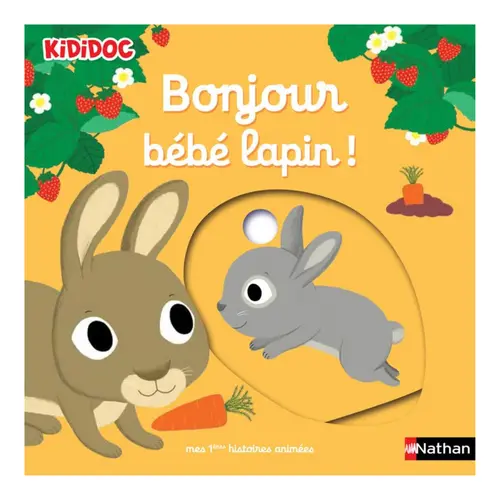 Pour mieux aménager vos extérieurs:Le livre " Bonjour bebe lapin " aux Éditions Nathan