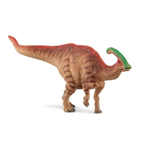 Pour un jardin accueillant:Parasaurolophus multicolore Schleich Dinosaurs - 24.3 cm