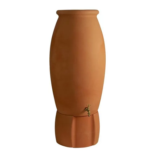Jardin simple:Récupérateur à eau Jarre 235 L terra cotta
