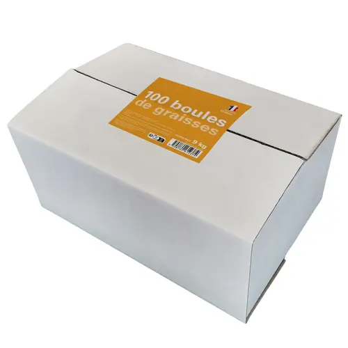 Espace vert essentiel:Nourriture pour oiseaux 100 boules de graisse