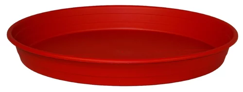 Simple pour le jardin:Soucoupe en plastique recyclé rouge rubis Cocoripot - Ø 50 cm