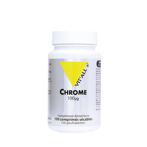 Pour tous vos besoins extérieurs:Chrome vit’all + en format de 100 comprimés