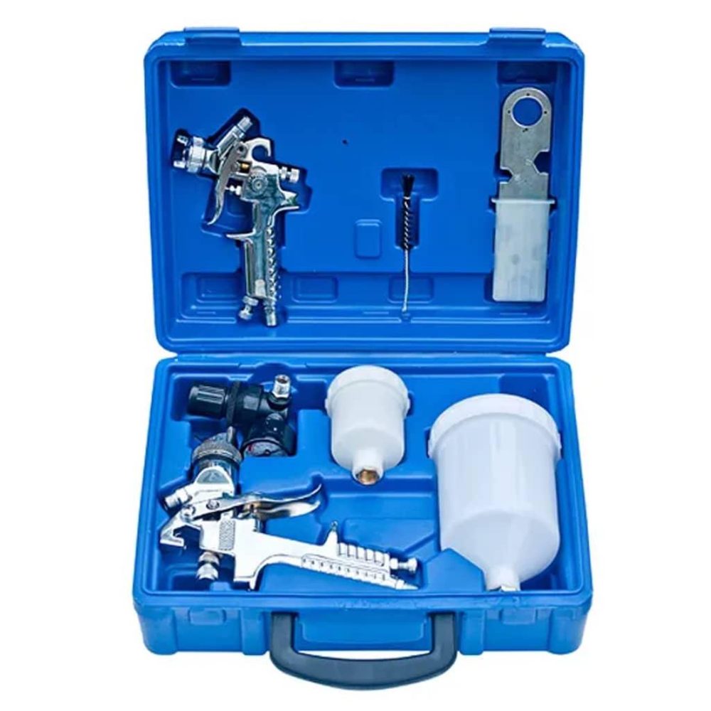 VIDAXL Pistolets de pulverisation hvlp 2 pcs