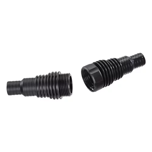 Parfait au jardin:Connecteur universel pour tuyau 1" noir