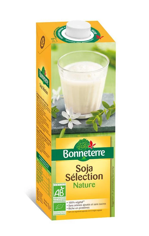 Nature maison:Soja sélection nature bio Bonneterre - 1 L
