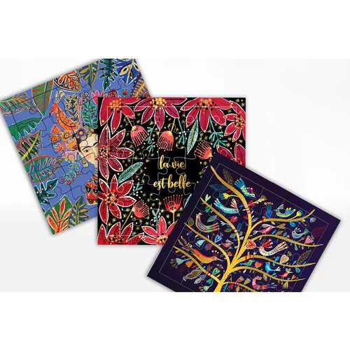 Pour tous vos projets jardin:Carte puzzle avec enveloppe