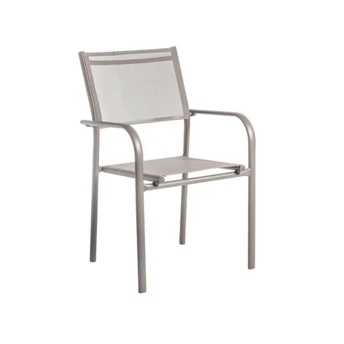 Sélection pour vos extérieurs:Fauteuil en aluminium et toile polyester Niello - 87 x 51 x 56 cm