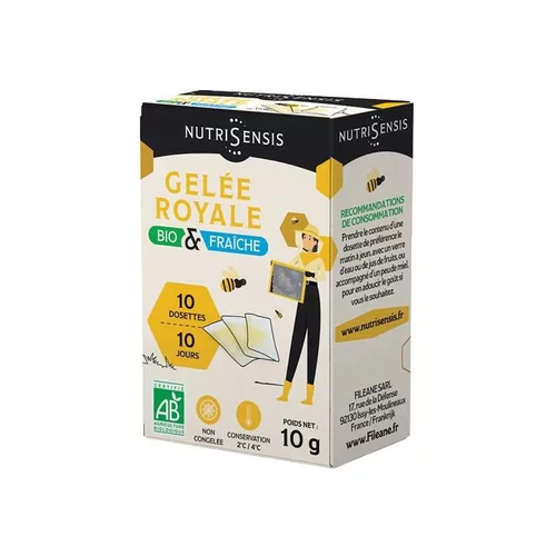 Loisirs jardin:Gelée royale en dosette Nutriform - 10X1 g