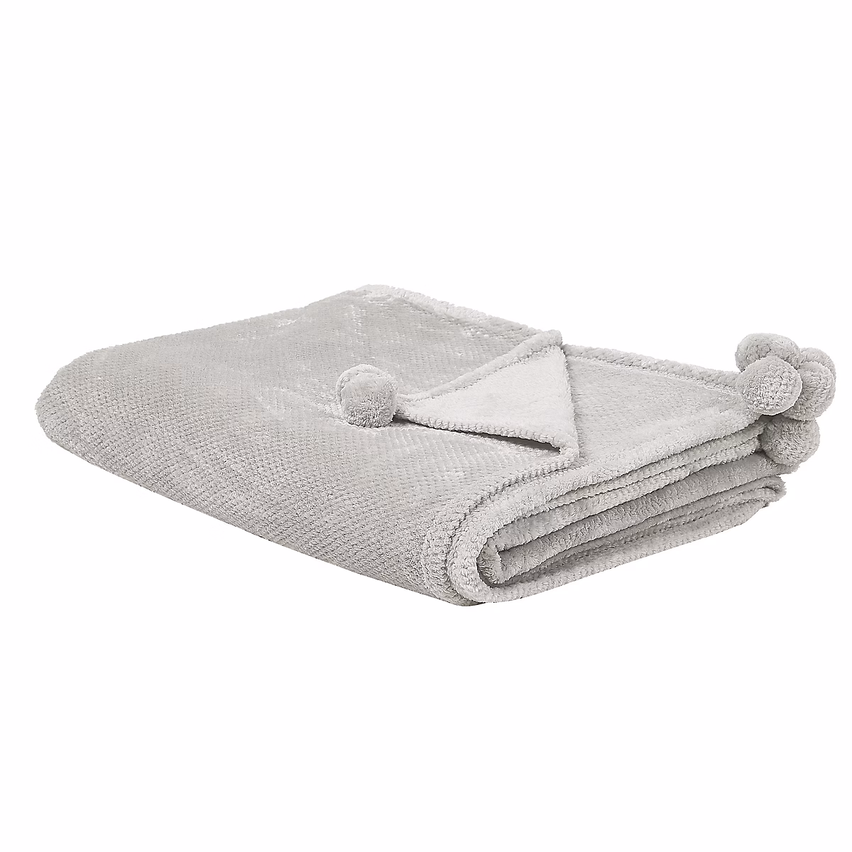Couverture SAITLER 200 × 220 cm Gris clair